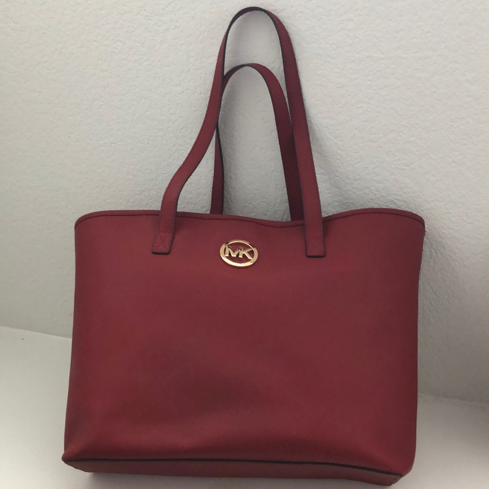 Michael Kors Red Tote